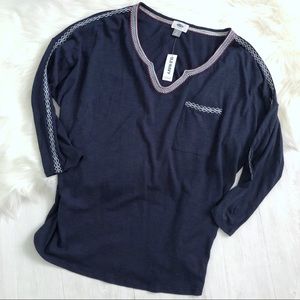 Old Navy Lost At Sea Embroidered Tee SALE